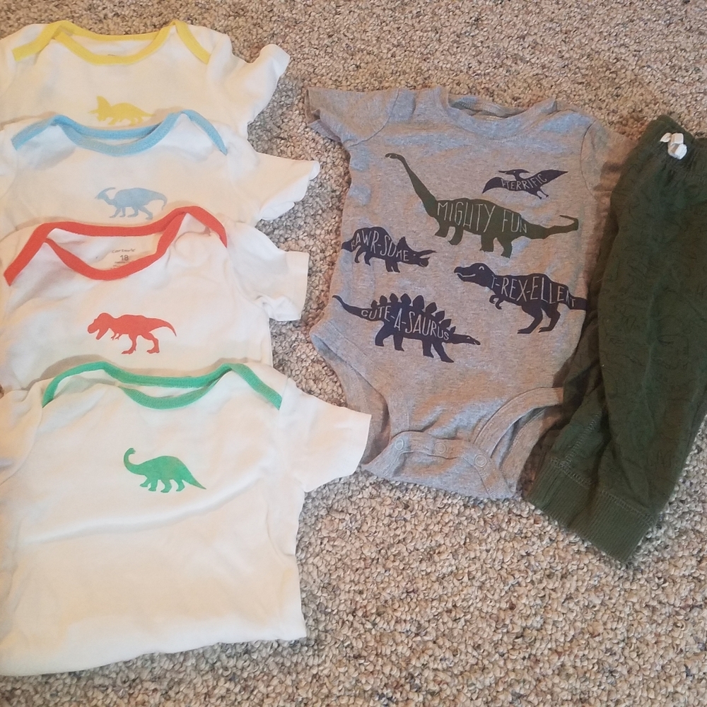 Dinosaur bodysuit bundle